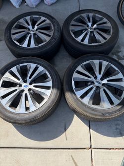 2019 Subaru Ascent rims