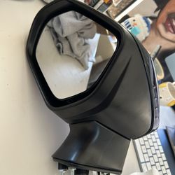 Black Replacement Side mirror For left Side- Toyota