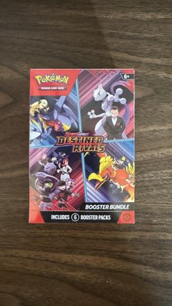 Pokemon Destined Rivals Booster Bundle