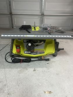 RYOBI 15 Amp 10 in. Compact Portable Corded Jobsite Table Saw