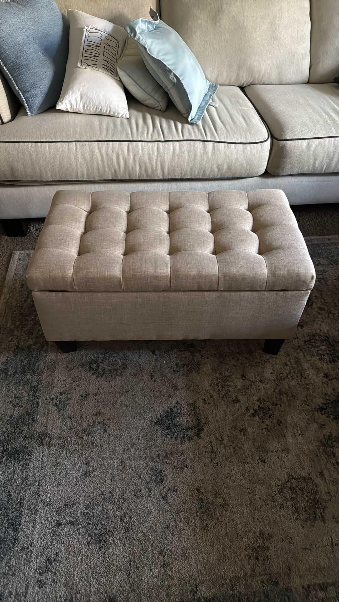 Storage Bench Like New. $60 OBO.