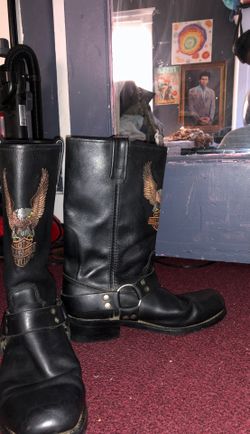 Harley Davidson boats size 9
