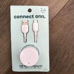 Onn. L3TUC020-CS-R-US 10-ft USB-C to USB-C Cable
