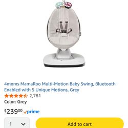 4moms MamaRoo Multi-Motion Baby Swing