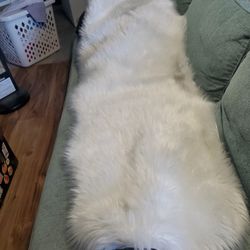 Faux Fur Rug Runner Throw