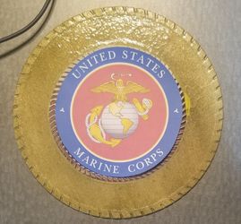 United States Marine Corps Decorative Saw Blade