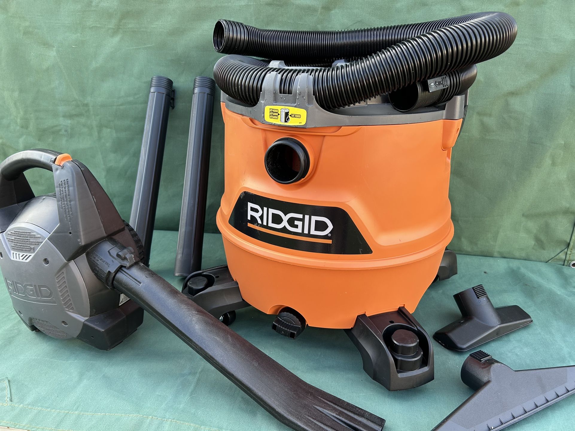 Ridgid 16 Gallon 6.5 hp NXT Wet/Dry Vac