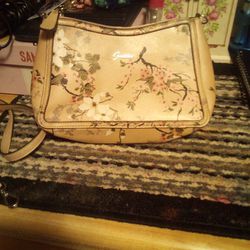 Flower Guess Purse Used 2 Times