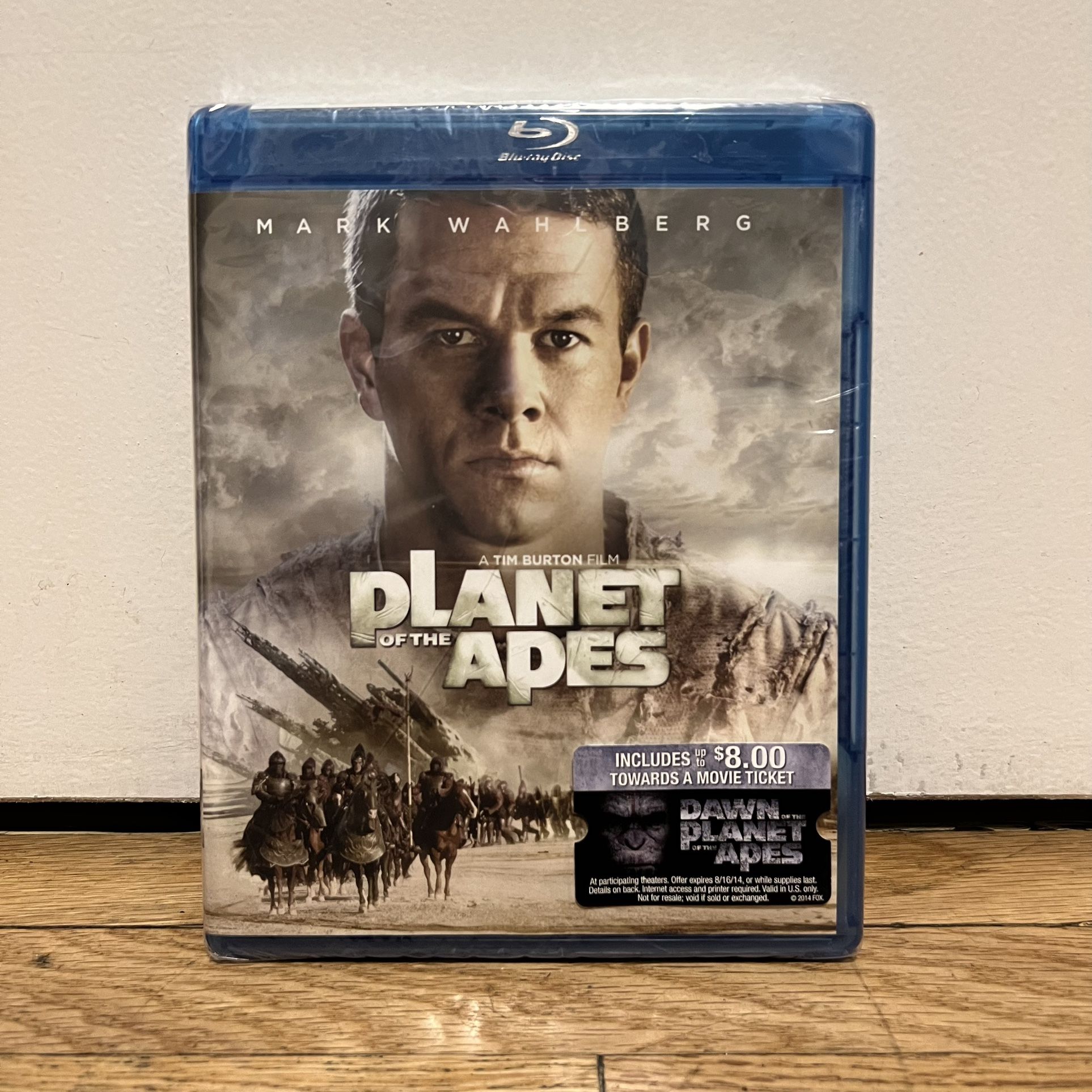Planet Of The Apes: 2001 (Blu-Ray) - Mark Whalberg, Tim Burton NEW SEALED