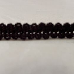 (NEW) Sewing Trim, 1/2 inch, 33 yards, Dark Brown, Braid Trim Fringe Edge Lace Crafts