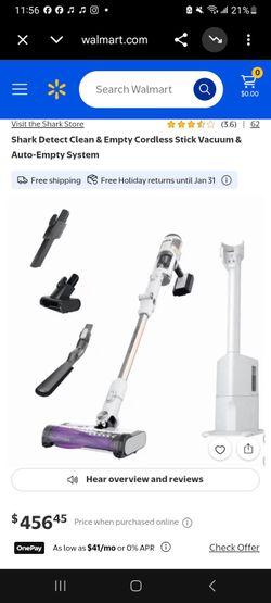 Shark Cordless Stick Vacuum with Charging Dock