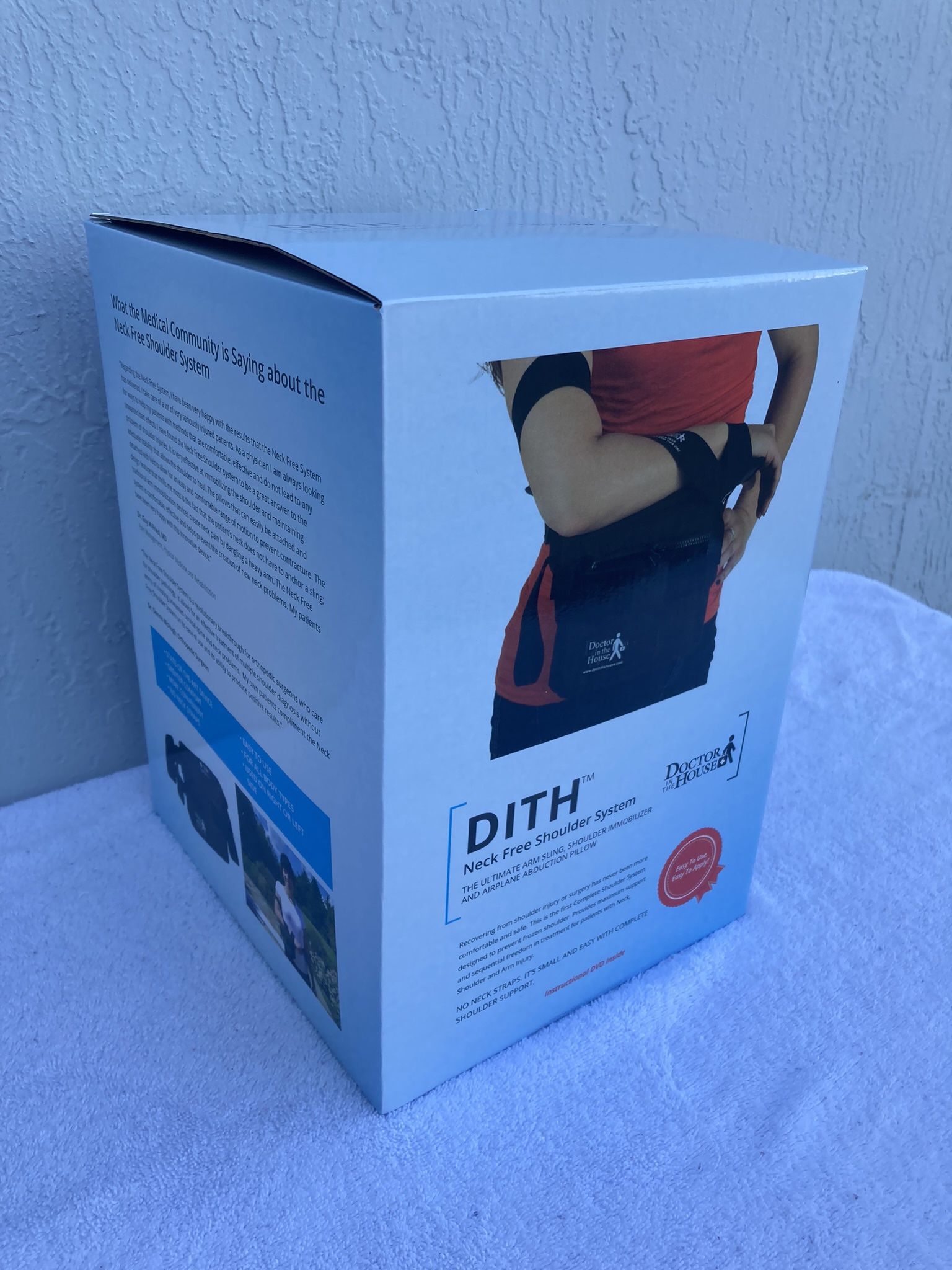 Inmovilización Sistema de Hombro sin Cuello por D.I.T.H. (Doctor in the House Neckless Shoulder System Immobilization