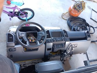 2018 F150 Complete Dashboard And Steering Wheel