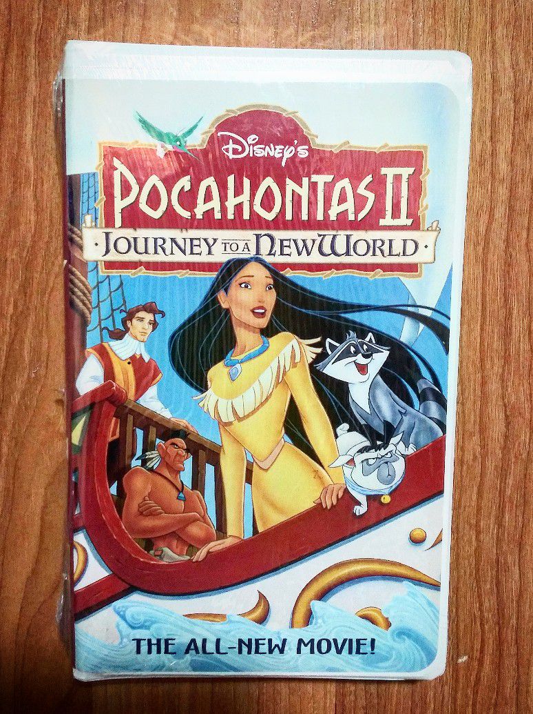 Brand New and Sealed, Disney's Pocahontas II Journey To A New World, VHS