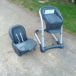 Left off booster seat