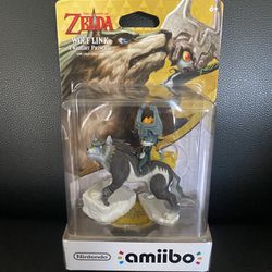 WOLF LINK AMIIBO// NEW IN BOX 