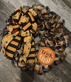 Halloween Door Wreath