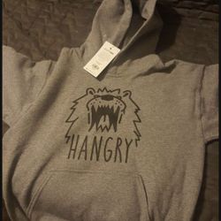 Kids HANGRY Hoodie Sweatshirt  New