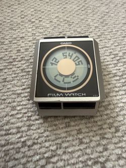 Rare vintage 90’s Casio film watch FS-02 2128, not Gucci, AP, Apple, Louis Vuitton