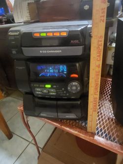 Panasonic Cd Stereo System Sa-ak20