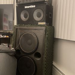 Guitar/bass cabinets heads amps