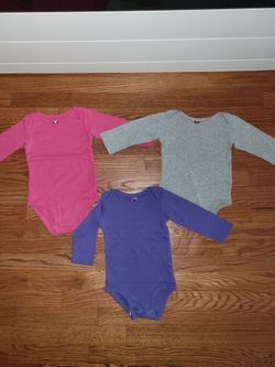 18 Months Carter's Long Sleeve Onesies For Toddler Girls
