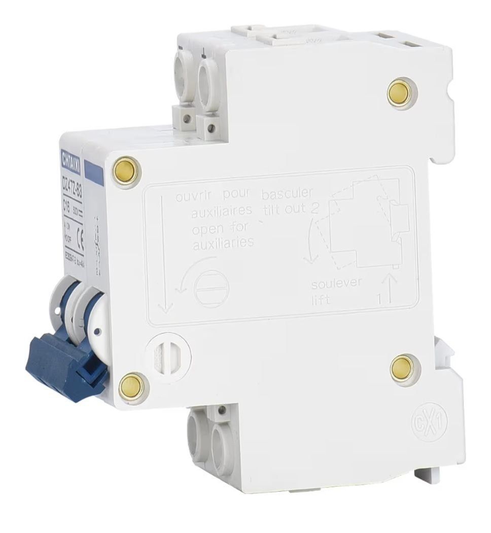 DC Miniature Circuit Breaker, 2 Pole 1000V 32 Amp Isolator for Solar PV System, Thermal Magnetic Trip, DIN Rail Mount, Chtaixi DC Disconnect Switch C3