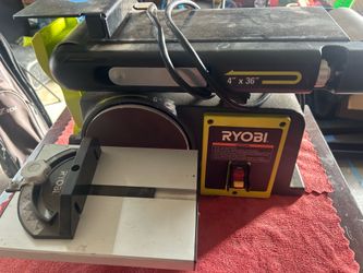 Belt and disc combo Sander