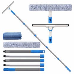 77” Window cleaner tool with extension pole