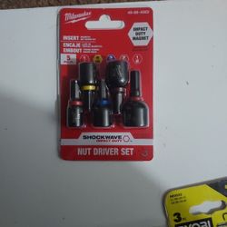 Milwaukee 1/4 Shockwave Nut Driver Set