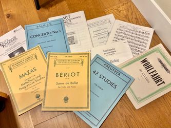 Violin Music Collection – Bach, Kreutzer, Mazas, Vivaldi & More