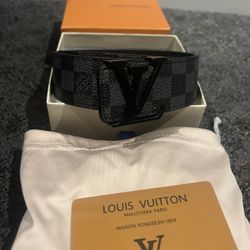 Louis Vuitton Belt Black