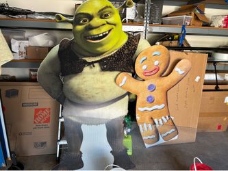 Free Shrek and ginger bread poster