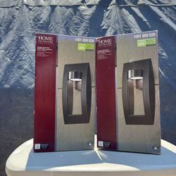 Oil Rubbed Bronze with Gold Highlights Outdoor LED Wall Mount Lantern Sconce