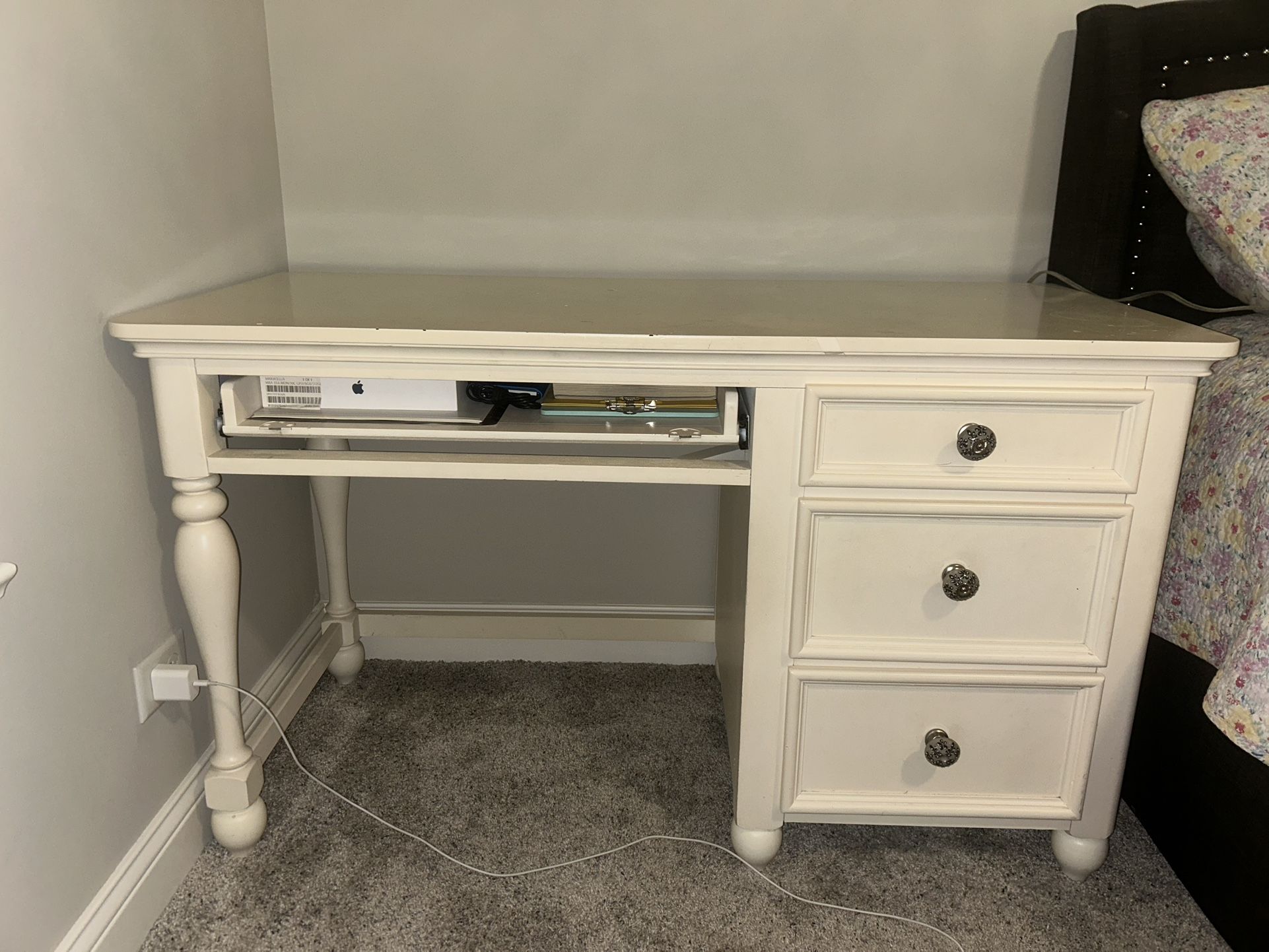 White Wooden Desk