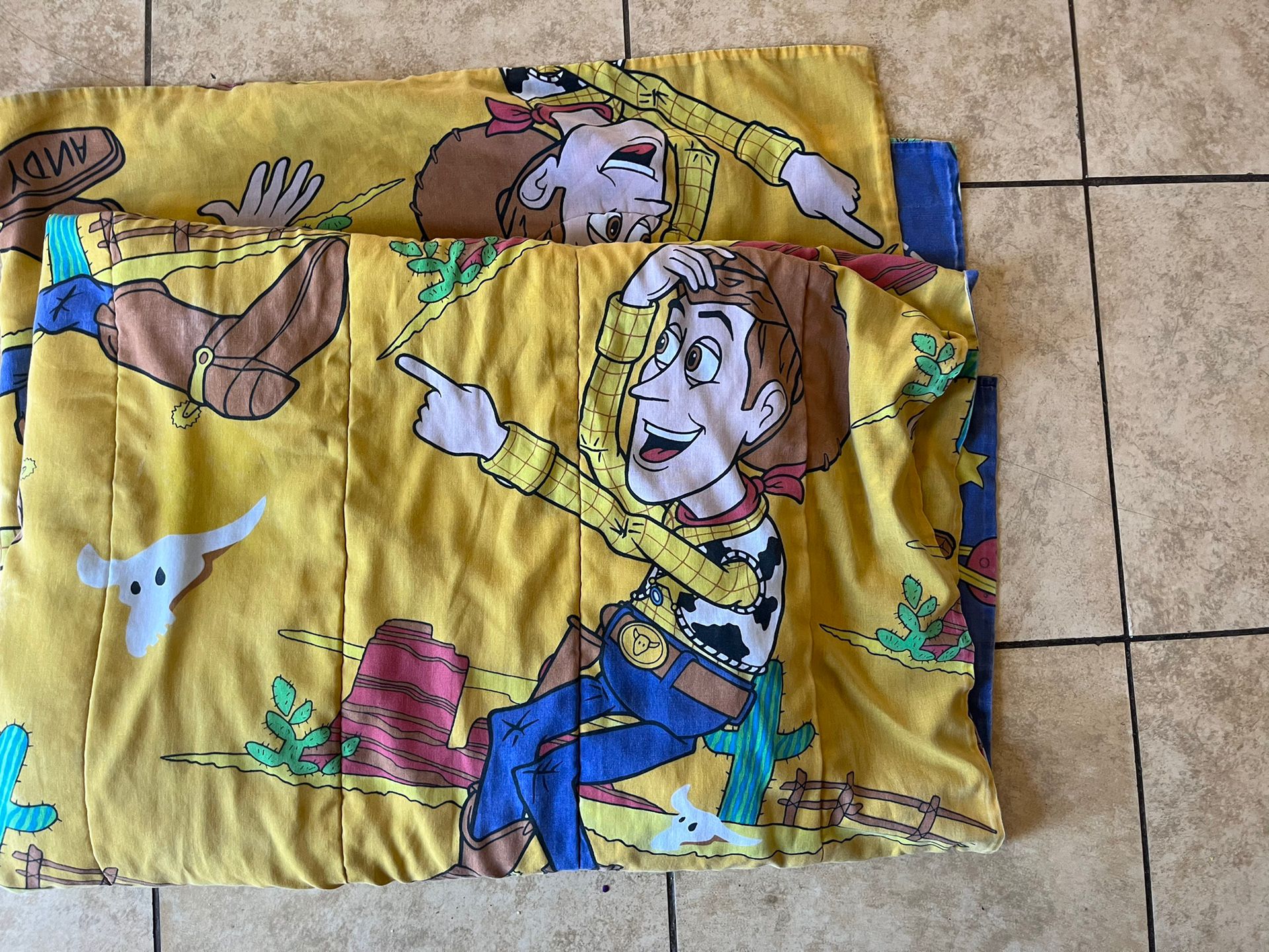 Vintage Toy Story Reversible Blanket for Sale in Moreno Valley, CA 