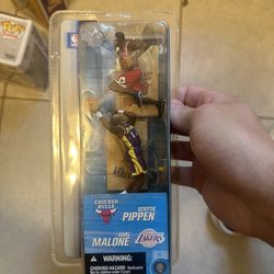 Scottie Pippen , Karl Malone Duo Set 2004.