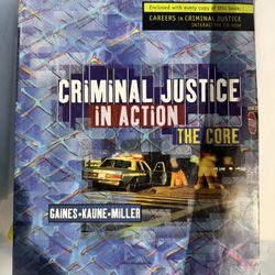Criminal Justice In Action 