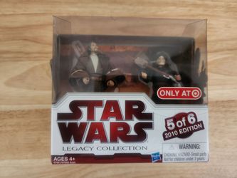 STAR WARS Legacy Collection - Nicanas Tassu & Count Dooku 5 of 6 Target 2010