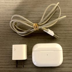 Apple AirPods Pro Charging Case with Charging Cable and Power Adapte