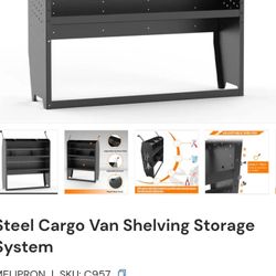 Steel Van Cargo Shelving 