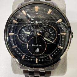 Citizen Calendrier Moonphase Eco-Drive BU0057-54E Men’s Watch
