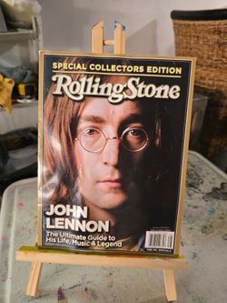 2018 Rolling Stone Magazine Special Edition John Lennon historia life music Legends
