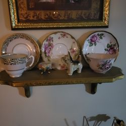 Tea Cup + Plates