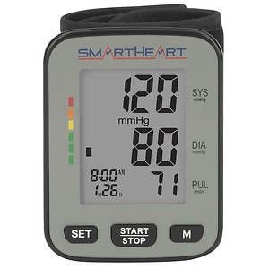 SmartHeart Talking Blood Pressure Monitor Adult Wrist