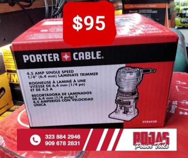Porter Cable 4.5 Amp Single Speed 1/4
