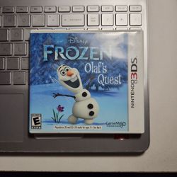 Disney Frozen Olaf's Quest Nintendo 3DS Game 