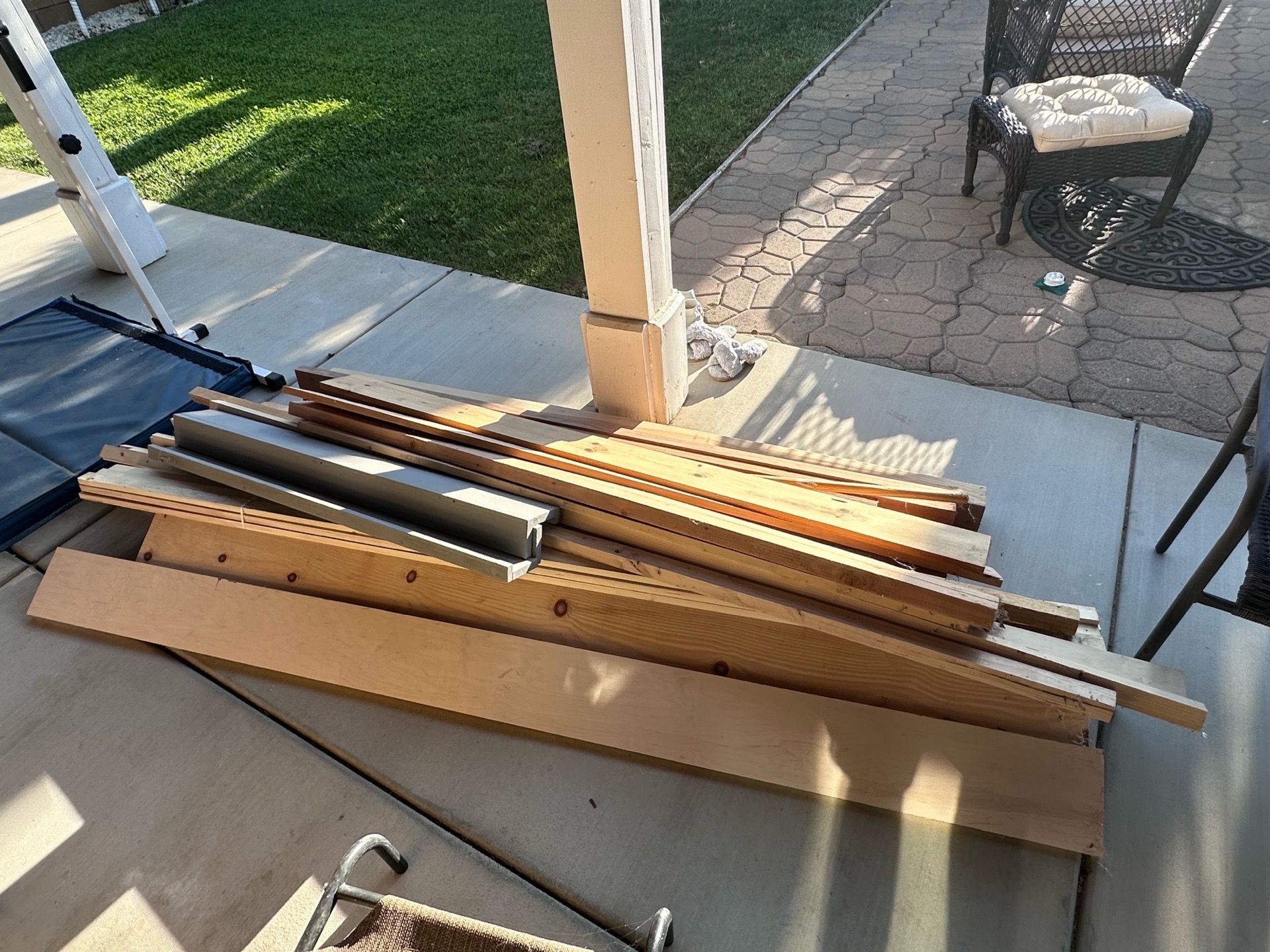 Assorted lumber