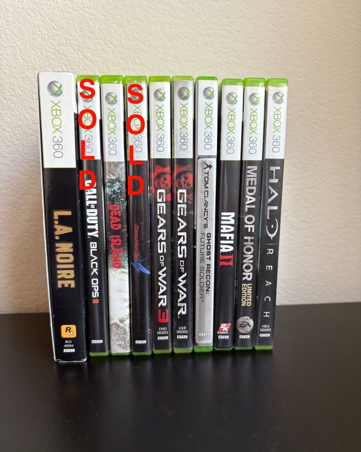 8 XBOX 360 Game Bundle All CIB