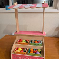 Emily Rose Doll Produce Stand